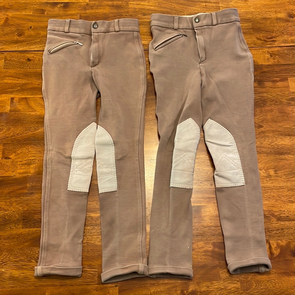 Kids Equestrian jodphurs - 2 pair size 12